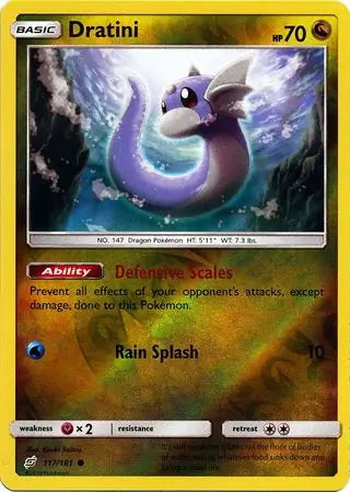 Team Up Dratini #117/181 reverse holo